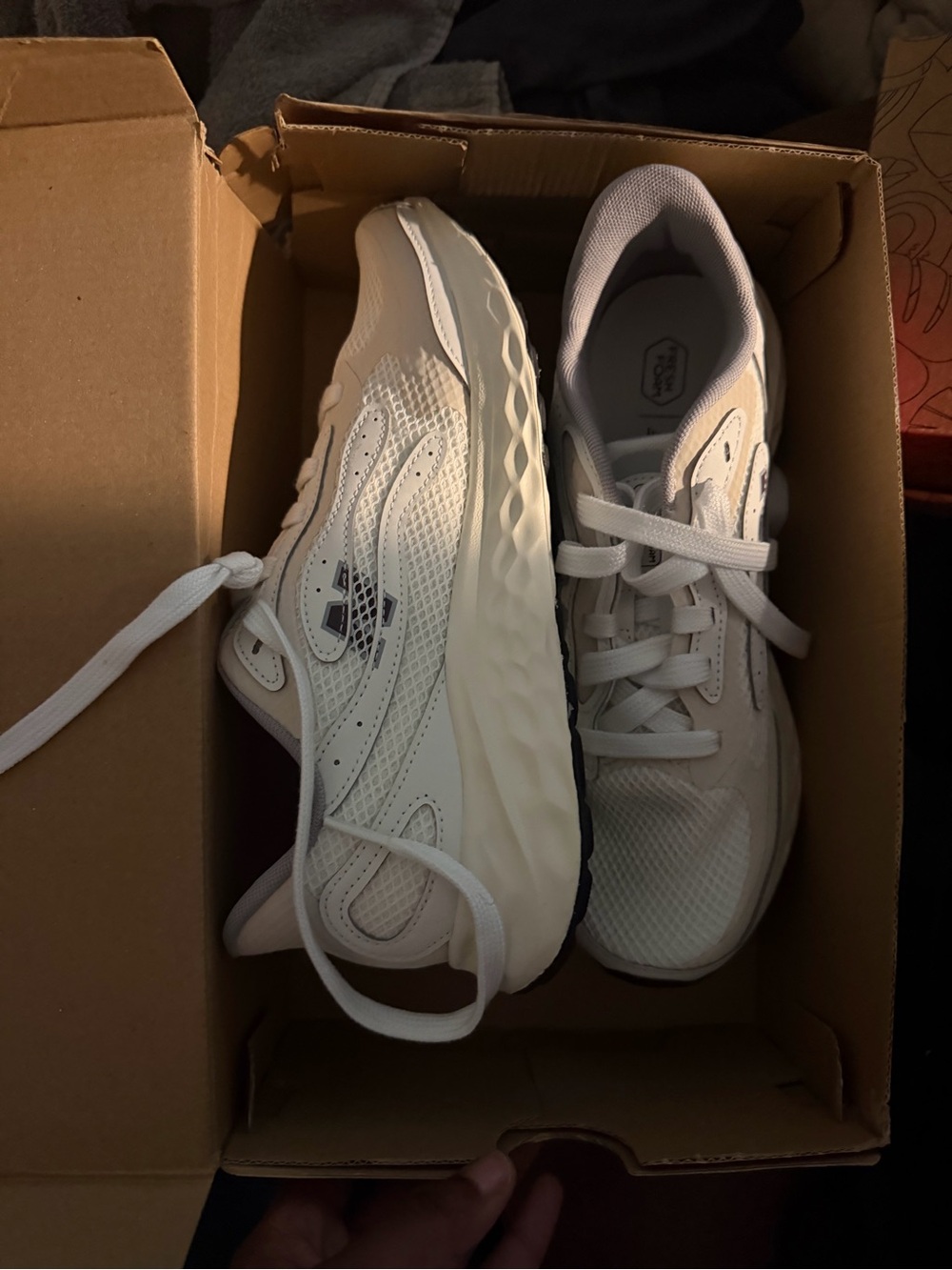 New Balance Women’s White Athletic Running Sneakers